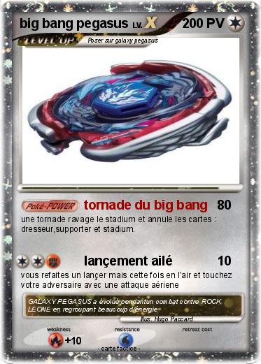 Pokemon big bang pegasus