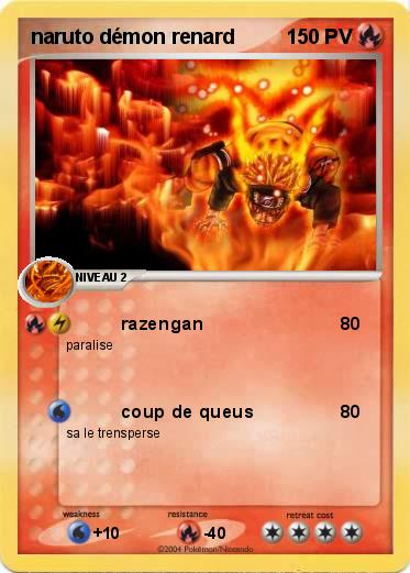 Pokemon naruto démon renard