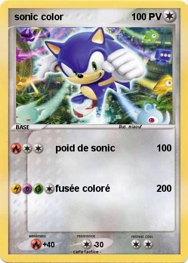Pokemon sonic color