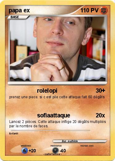 Pokemon papa ex