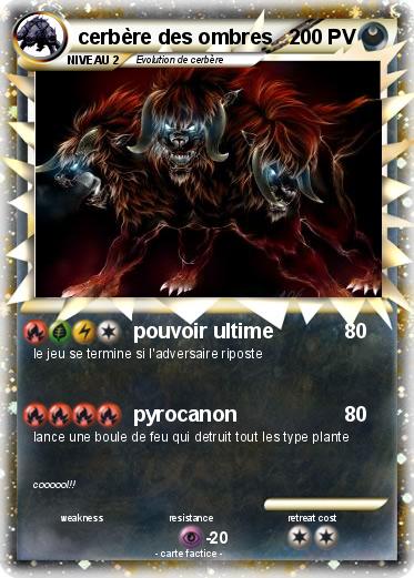 Pokemon cerbère des ombres
