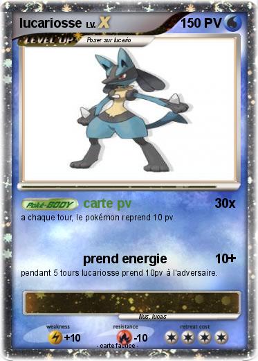 Pokemon lucariosse