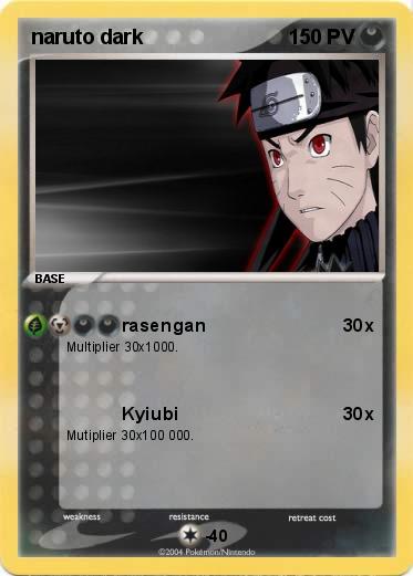Pokemon naruto dark