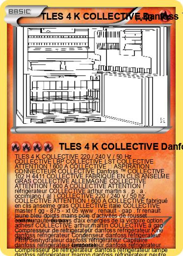 Pokemon TLES 4 K COLLECTIVE Danfoss ™