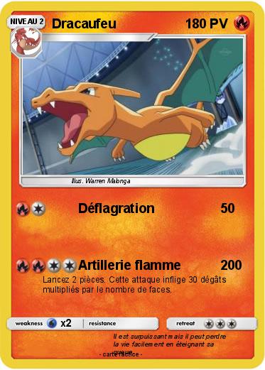 Pokemon Dracaufeu