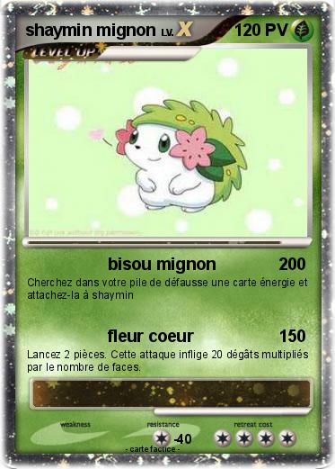 Pokemon shaymin mignon