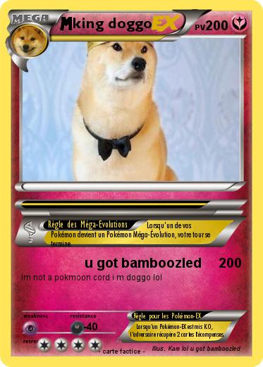 Pokemon king doggo