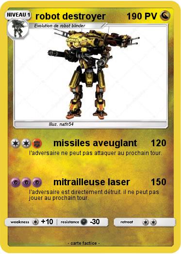 Pokemon robot destroyer