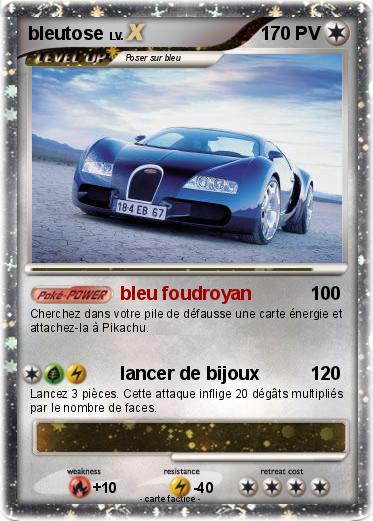 Pokemon bleutose