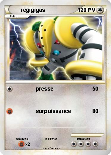 Pokemon regigigas