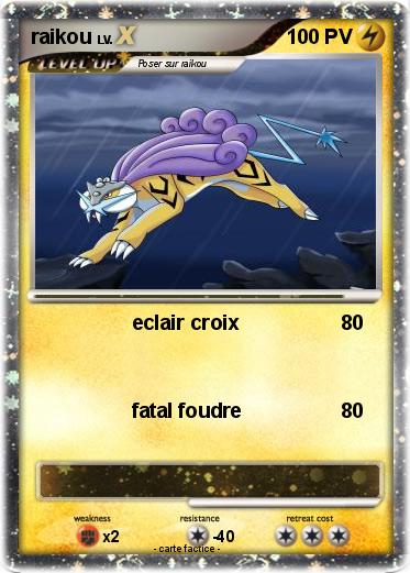 Pokemon raikou