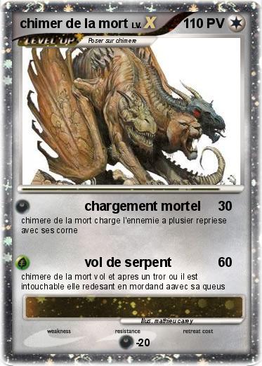 Pokemon chimer de la mort