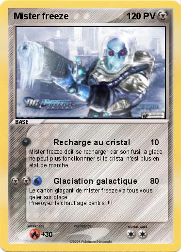 Pokemon Mister freeze