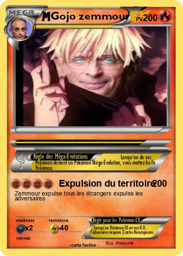 Pokemon Gojo zemmour
