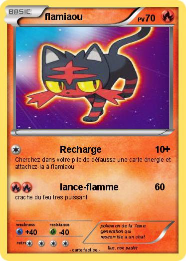 Pokemon flamiaou
