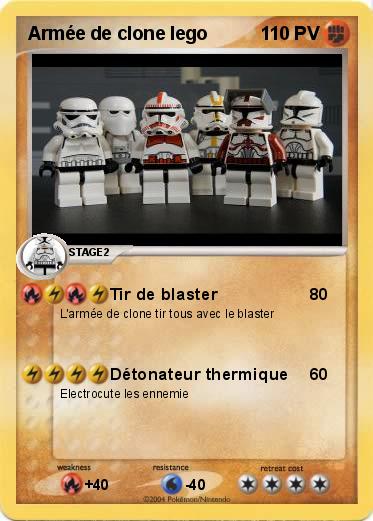 Pokemon Armée de clone lego