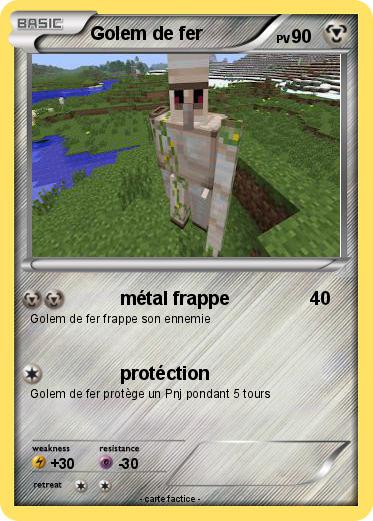 Pokemon Golem de fer
