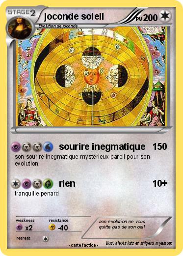 Pokemon joconde soleil