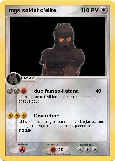 Pokemon mgs soldat d'elite