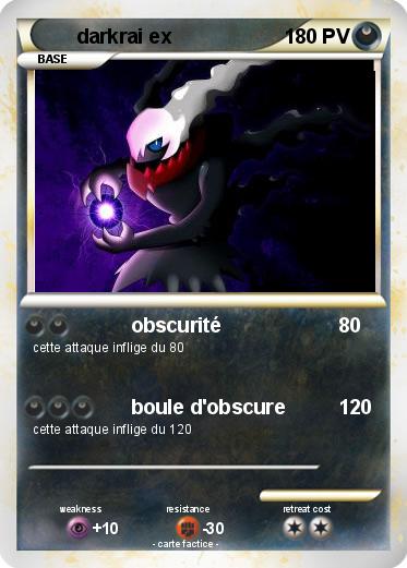 Pokemon darkrai ex