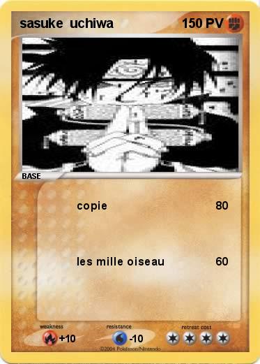 Pokemon sasuke  uchiwa                 