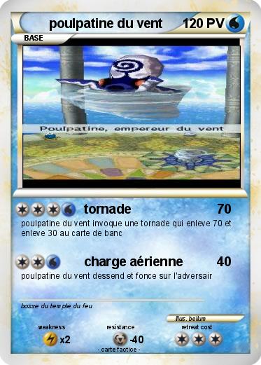 Pokemon poulpatine du vent