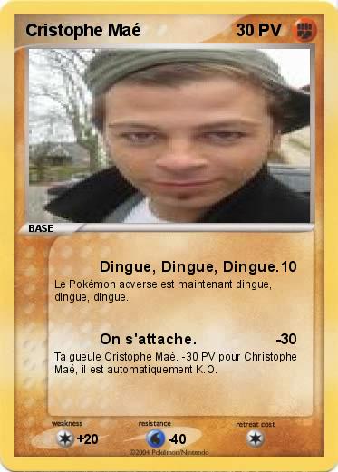 Pokemon Cristophe Maé