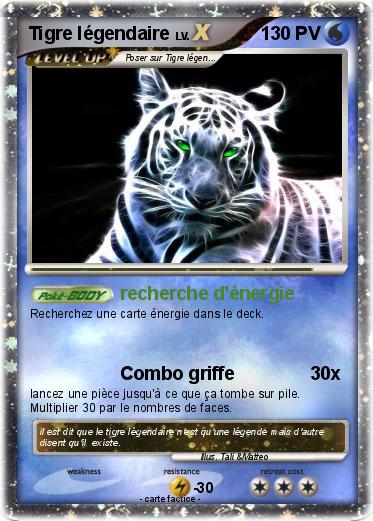 Pokemon Tigre légendaire