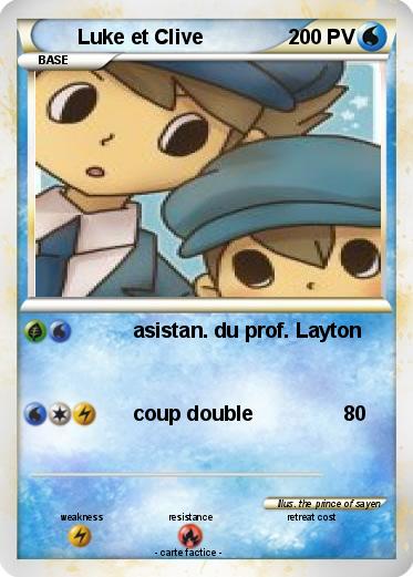 Pokemon Luke et Clive