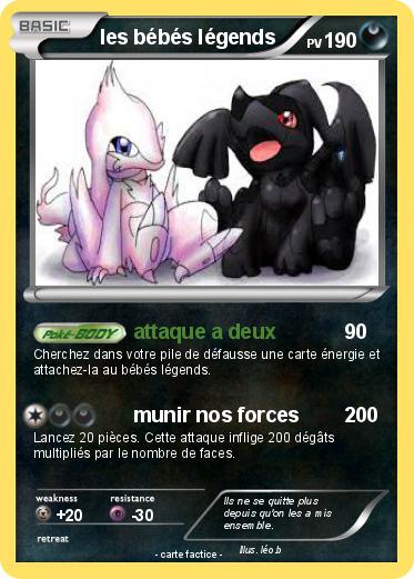 Pokemon les bébés légends