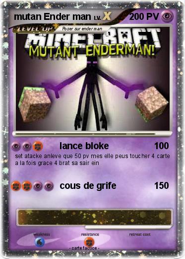 Pokemon mutan Ender man