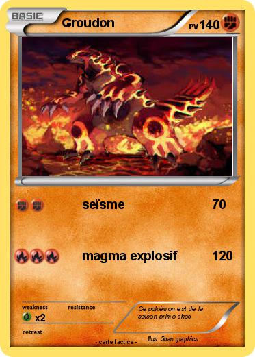 Pokemon Groudon