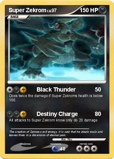 Pokemon Super Zekrom