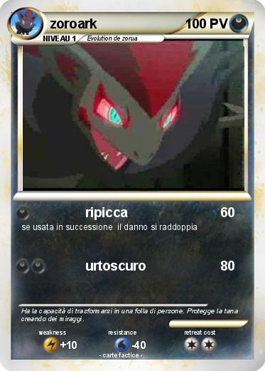 Pokemon zoroark