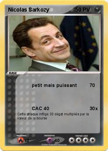 Pokemon Nicolas Sarkozy