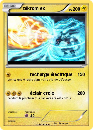 Pokemon zékrom ex