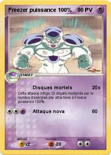 Pokemon Freezer puissance 100%