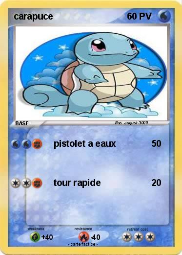 Pokemon carapuce