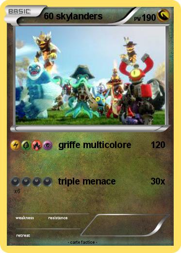 Pokemon 60 skylanders