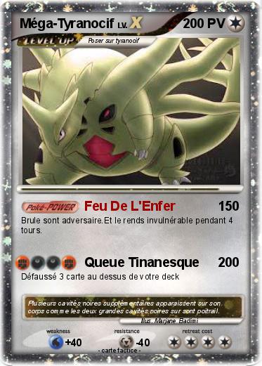Pokemon Méga-Tyranocif