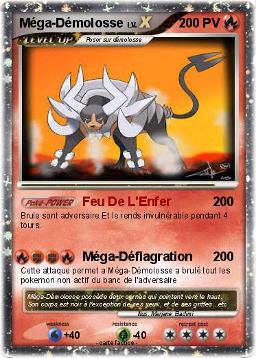 Pokemon Méga-Démolosse