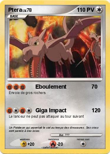 Pokemon Ptera