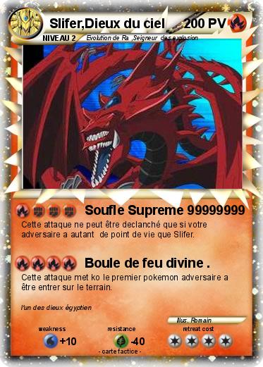 Pokemon Slifer,Dieux du ciel