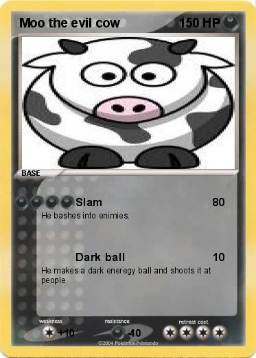 Pokemon Moo the evil cow