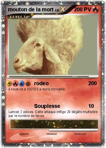 Pokemon mouton de la mort