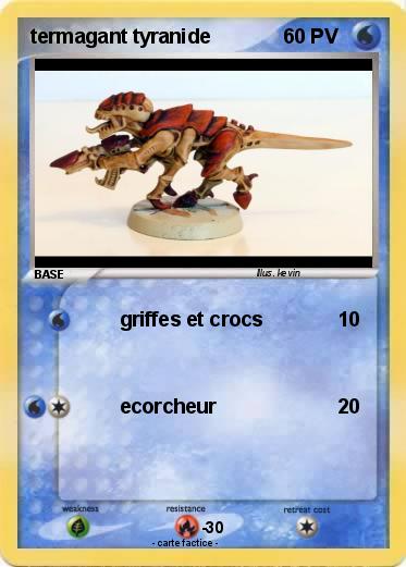 Pokemon termagant tyranide
