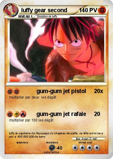 Pokemon luffy gear second