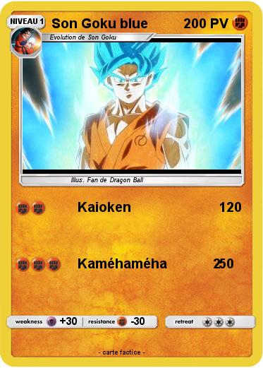 Pokemon Son Goku blue