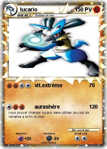 Pokemon lucario