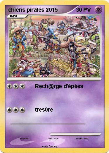Pokemon chiens pirates 2015
